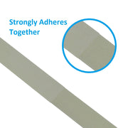 50Ft 0.8" Width Hook and Loop Strap Tape Gray