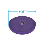 50Ft 0.8" Width Hook and Loop Strap Tape Purple