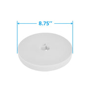 50Ft 0.8" Width Hook and Loop Strap Tape White