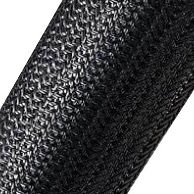 Expandable Braided Cable Sleeve Black 1/2"(12.7mm) x 100Ft (30.48m)