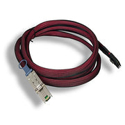SFF8087 Internal to SFF8088 External Mini-SAS Cable, 6Gbit, SFF8087 male to SFF8088 male, 2m