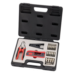 18 Pieces Compression Connector Tool kit