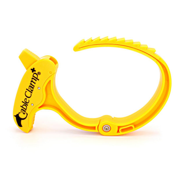 Pack of 7 - Cable Clamp - Large - Yellow