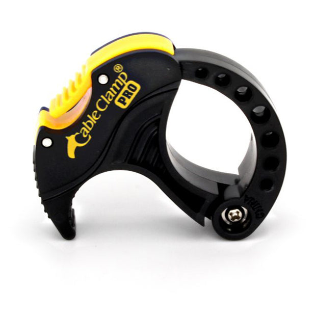 Pack of 15 - Cable Clamp Pro - Small - Black/Yellow