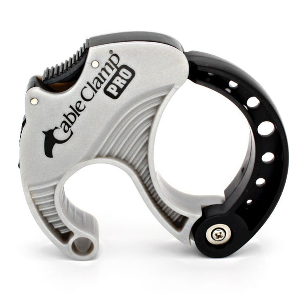 Pack of 11 - Cable Clamp Pro - Medium - Platinum/Black