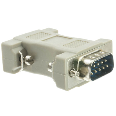 DB9 Male / HD15 (VGA) Female, VGA Adapter, Molded