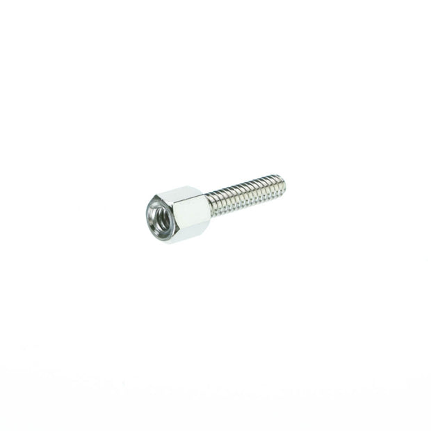 Hex Nut Jack Screw, 100 Pieces, # 4 - 40, 17.08mm