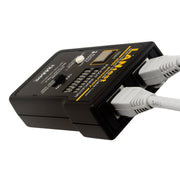 Lan Tester Network Cable tester, Pin Configuration/Wire Map Results, Black