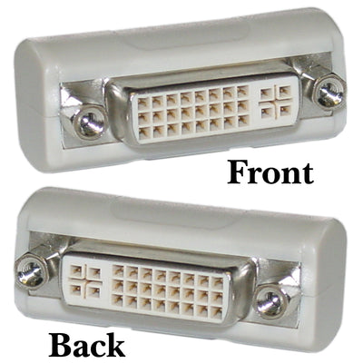 DVI-I Coupler / Gender Changer, DVI-I Female