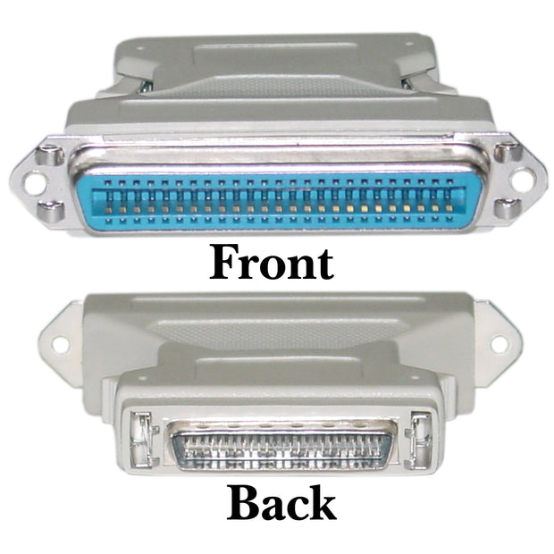 HPDB50 (Half Pitch DB50) Male to Centronics 50 (CN50) Female Adapter