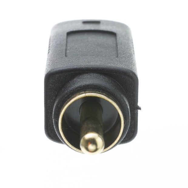 S Video to RCA Adapter, S-Video (MiniDin4) Female to RCA Male, Gold Connectors