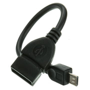 USB OTG Adapter, Male to USB Type A Female, USB On The Go