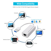 USB 3.0  to RJ45 10/100/1000 Gigabit Ethernet Adapter