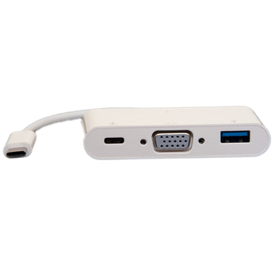 USB-C 3.1, 3-in-1 Mini Dock, SVGA, USB 3.0 Type-A, & USB-C Charge Port