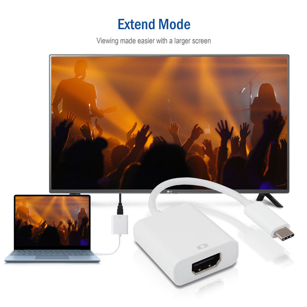 USB 3.1 Type C Male to HDMI Female Adapter, 4K@60Hz