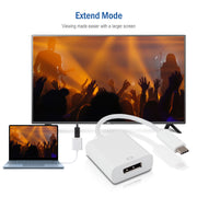 USB 3.1 Type C to DisplayPort Video Adapter, requires Thunderbolt3 or DisplayPort Alt Mode