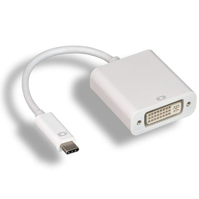 USB 3.1 Type C to DVI Video Adapter, requires Thunderbolt3 or DisplayPort Alt Mode