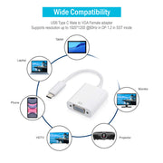 USB3.1 TYPE C Male TO VGA Female ADAPTER