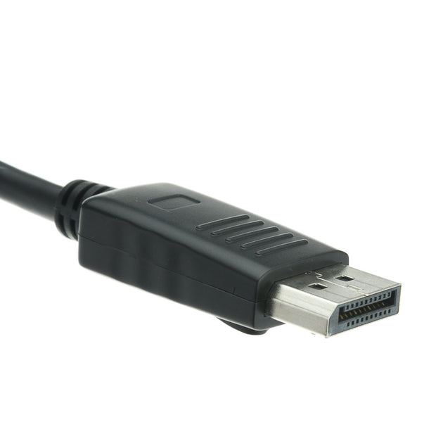 DisplayPort Male to DVI Female Passive Adapter 8 inch cable