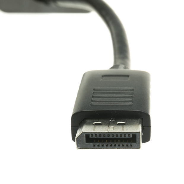 DisplayPort Male to DVI Female Passive Adapter 8 inch cable