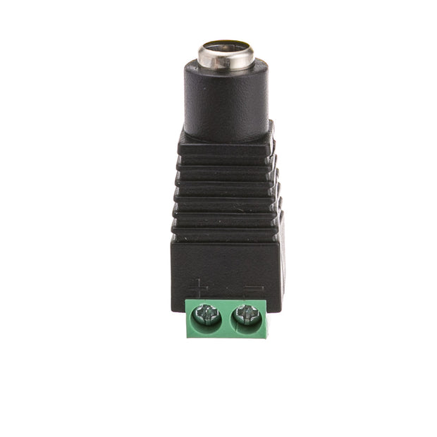 DC Female Power Plug to 2 Pin Terminal (Screw Down) Adapter