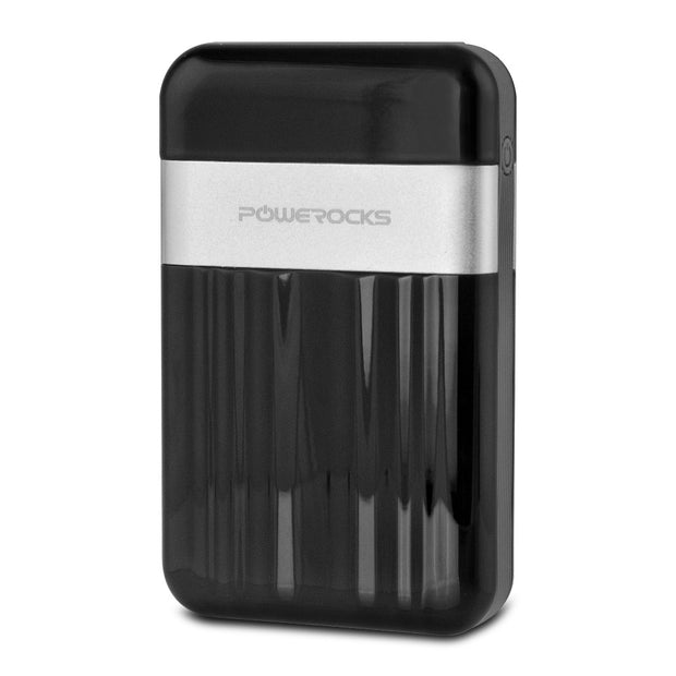 Powerrocks 9000mAh Power Bank, Dual USB, Includes USB to Lightning Cable and Di ScreenDr 2 oz screen cleaning kit