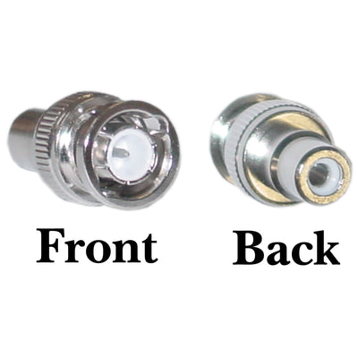BNC Male to RCA Female Adapter