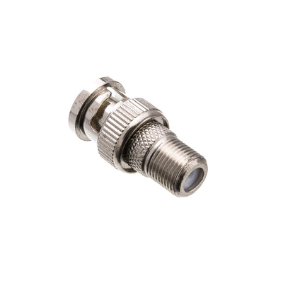 F-pin Female to BNC Male Adapter