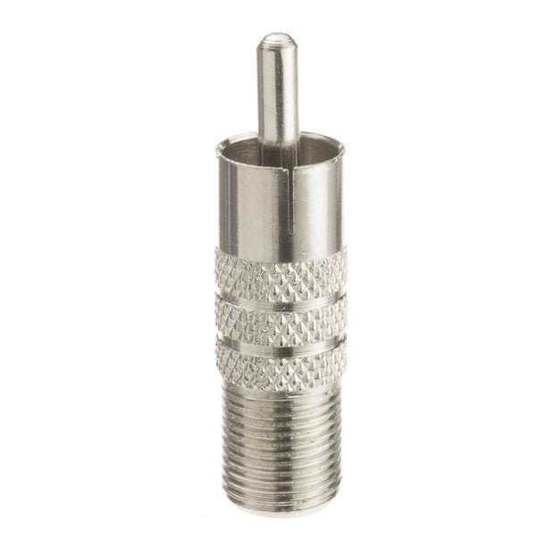 F-pin Female to RCA Male Adapter