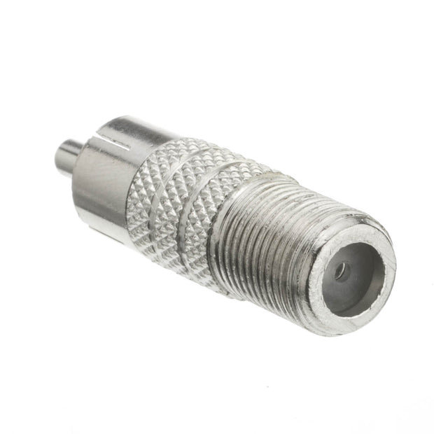 F-pin Female to RCA Male Adapter