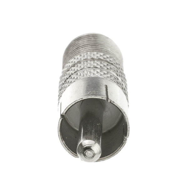F-pin Female to RCA Male Adapter