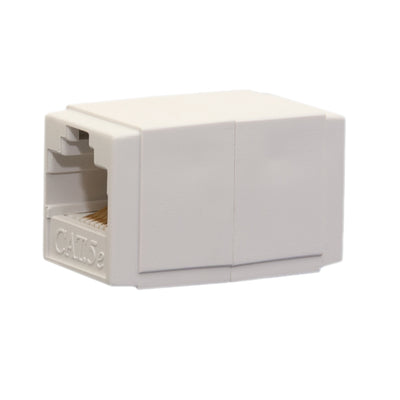 Unshielded Cat5e Coupler, RJ45 Female