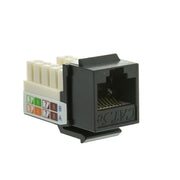 SlimlineCat5e Keystone Jack, RJ45 Female to 110 Punch Down