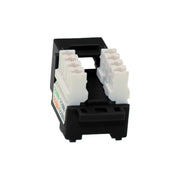 Cat5e Keystone Jack, RJ45 Female to 110 Punch Down