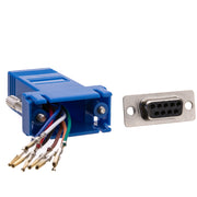 Modular Adapter, DB9 Female to RJ45 Jack