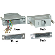 Modular Adapter, DB25 Male to RJ45