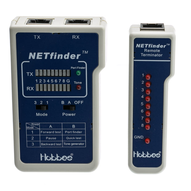 NETfinder 3 Test Sequences, Tone Generator and Portfinder