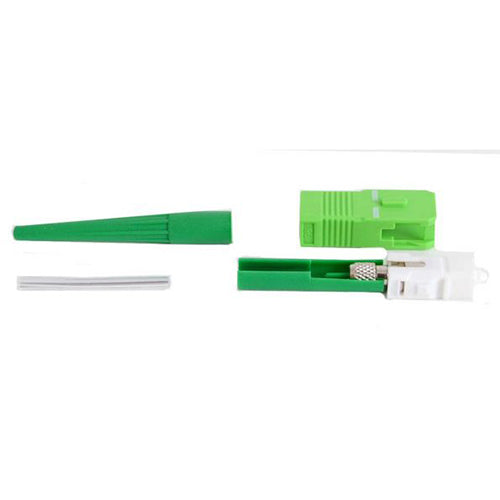 SC/APC Splice on Connector, 900um boot, 10-pack