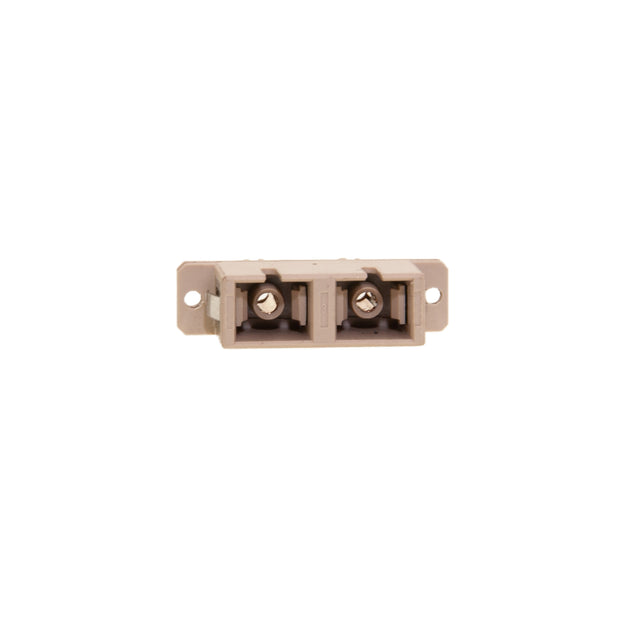 SC/ST Duplex Adapter with Plastic Housing, Fiber Optic Coupler
