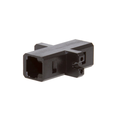 Fiber Optic Coupler, MTRJ/MTRJ Female, Duplex, Plastic Housing