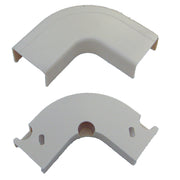 1.25 inch Surface Mount Cable Raceway, Flat 90 Degree Elbow