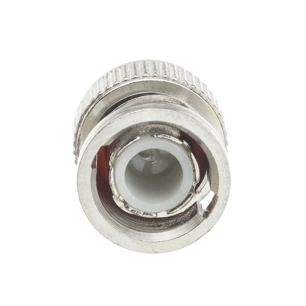 RG58 Solid Core BNC Male Crimp Connector, 50 Ohm, 3 Piece Set