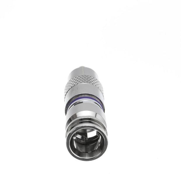 RG6 RCA Compression Connector (Purple Band) (25pcs/bag)