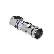 RG6 F-PIN Compression Connector (Purple Band) (25pcs/bag)