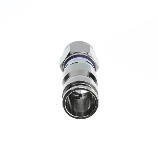 RG6 F-PIN Compression Connector (Purple Band) (25pcs/bag)