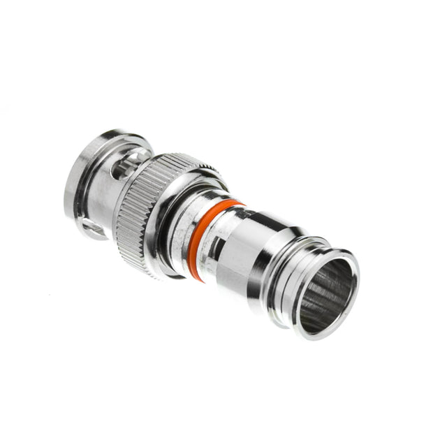 RG6 Quad Shield BNC Compression Connector (Orange Band) (25pcs/bag)