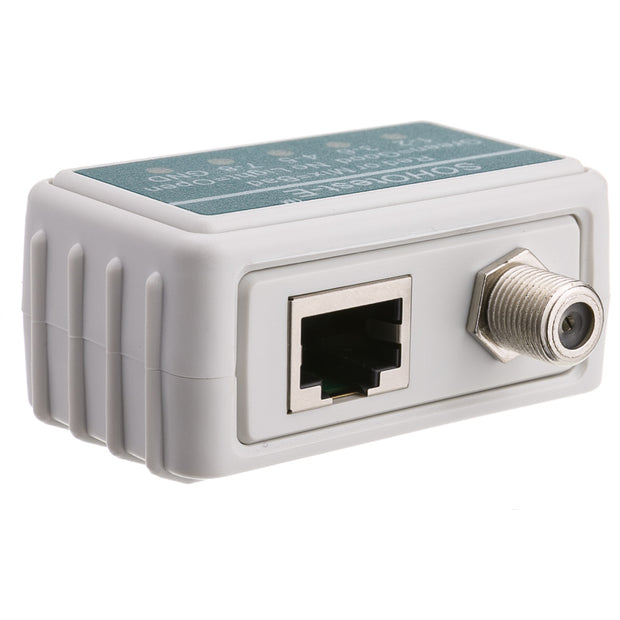 SOHOtest-E Network/Phone/TV Cable Tester, Tests Cat5e, Cat6, Cat6a, Coaxial and Telephone runs for Continuity and Wiring Map