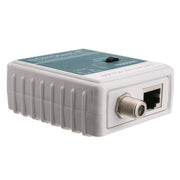 SOHOtest-E Network/Phone/TV Cable Tester, Tests Cat5e, Cat6, Cat6a, Coaxial and Telephone runs for Continuity and Wiring Map