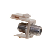 Keystone Insert, F-pin Coaxial Connector, F-pin Female Coupler
