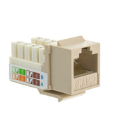 Slimline Cat6 Keystone Jack, RJ45 Female to 110 Punch Down